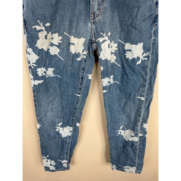 One Teaspoon Womens Awesome Baggies Jean Sz 23 Havana Floral High Waist Straight - Picture 5 of 16